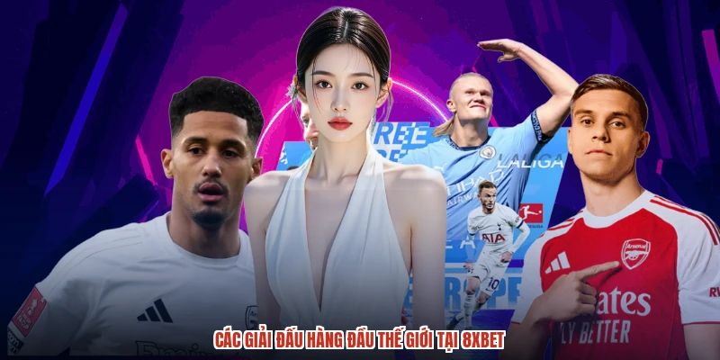 Các giải đấu hàng đầu thế giới tại 8XBET