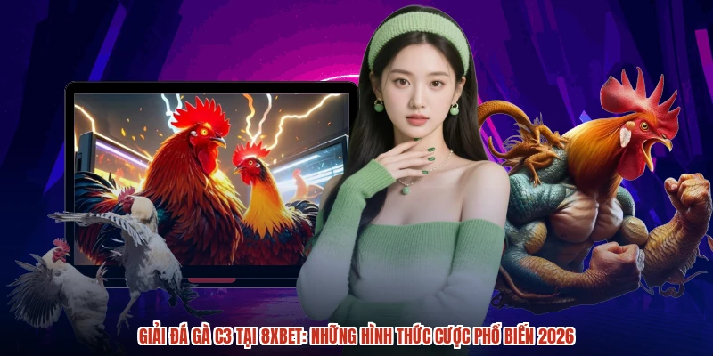 Giải Đá Gà C3 Tại 8XBET: Những Hình Thức Cược Phổ Biến 2026